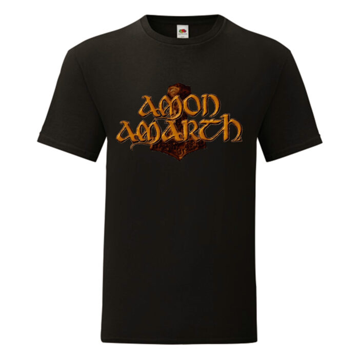 Camiseta Amon Amarth negra - Logo