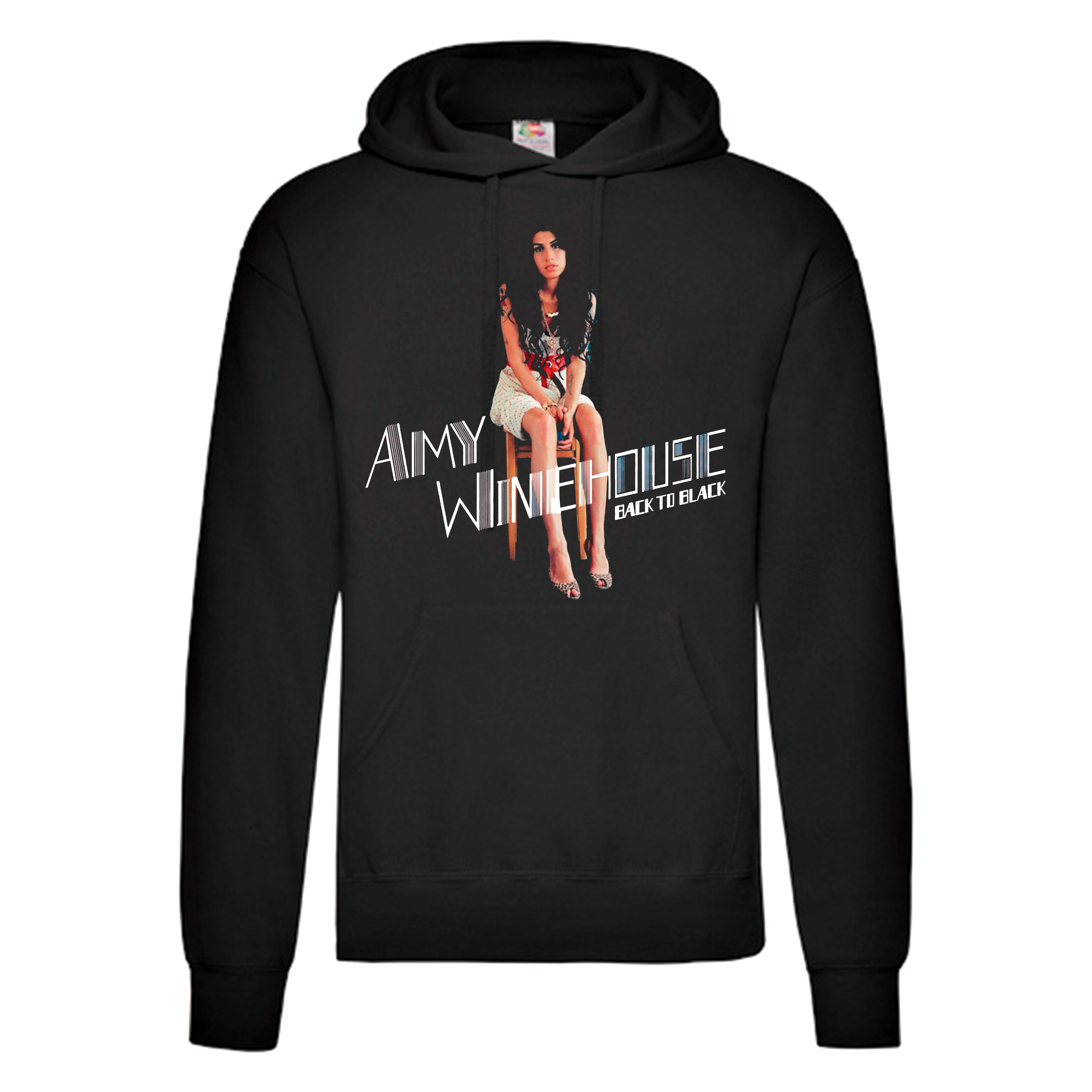 Sudadera Amy Winehouse negra - Back To Black