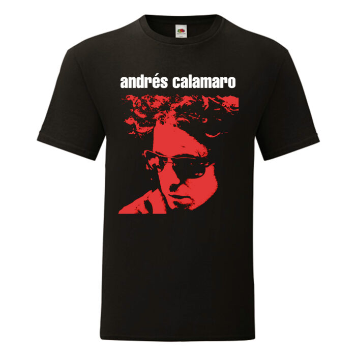 Camiseta Andrés Calamaro negra - Honestidad Brutal