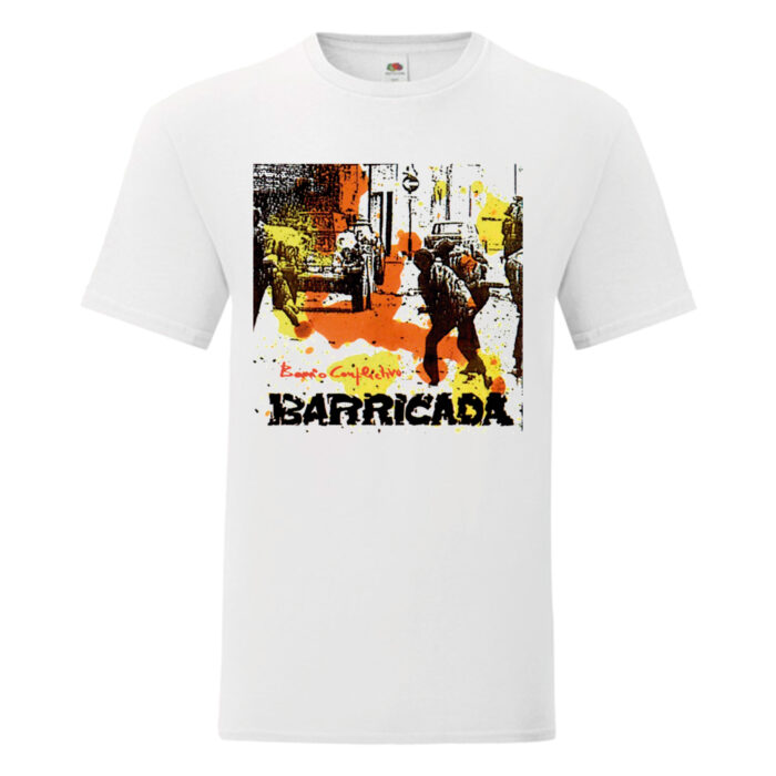 Camiseta Barricada blanca - Barrio Conflictivo
