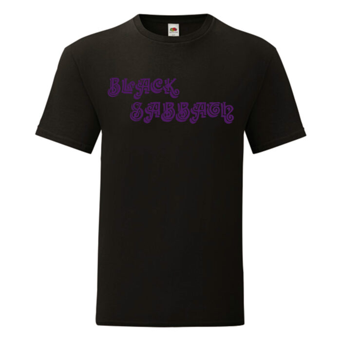 Camiseta Black Sabbath negra - Logo