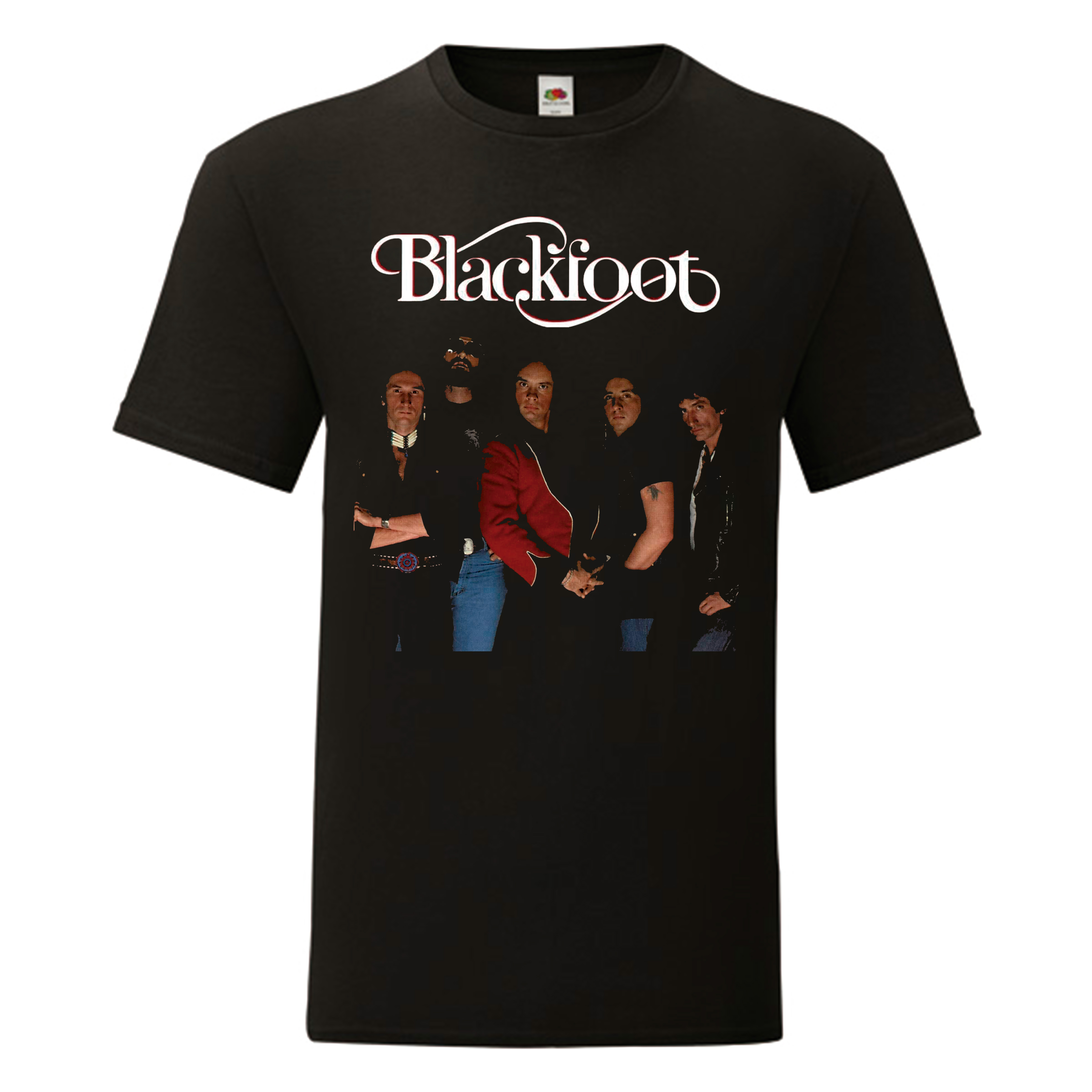 Camiseta Blackfoot negra - Siogo