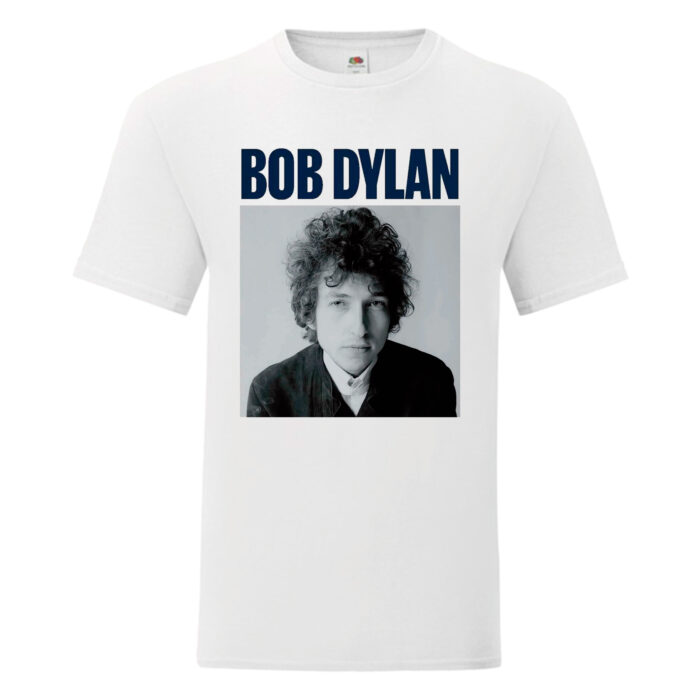 Camiseta Bob Dylan blanca - Mixing Up The Medicine