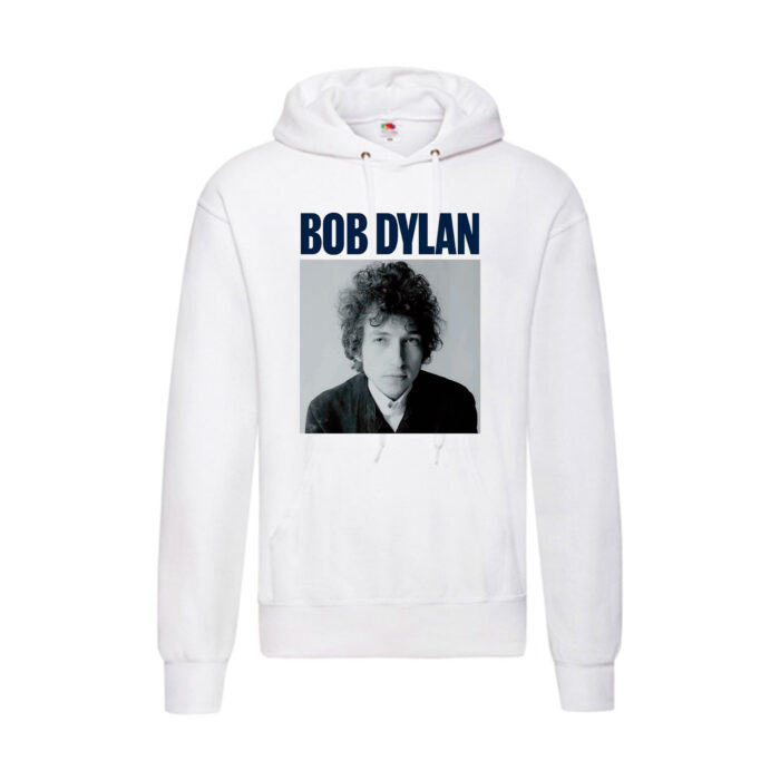 Sudadera Bob Dylan blanca - Mixing Up The Medicine