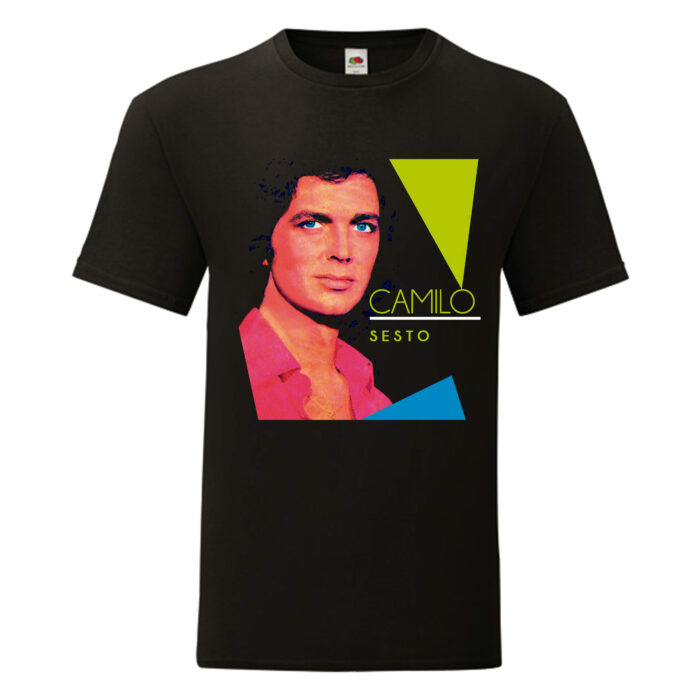 Camiseta Camilo Sesto negra