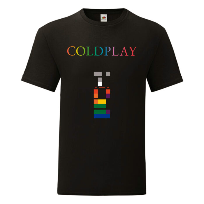 Camiseta Coldplay negra - X&Y