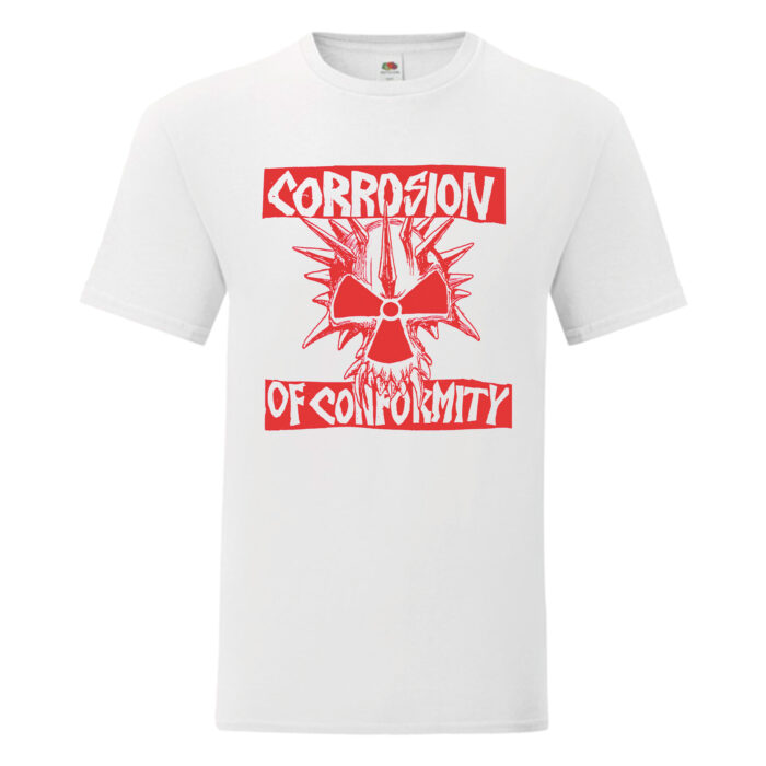 Camiseta Corrosion Of Conformity blanca - Eye For An Eye
