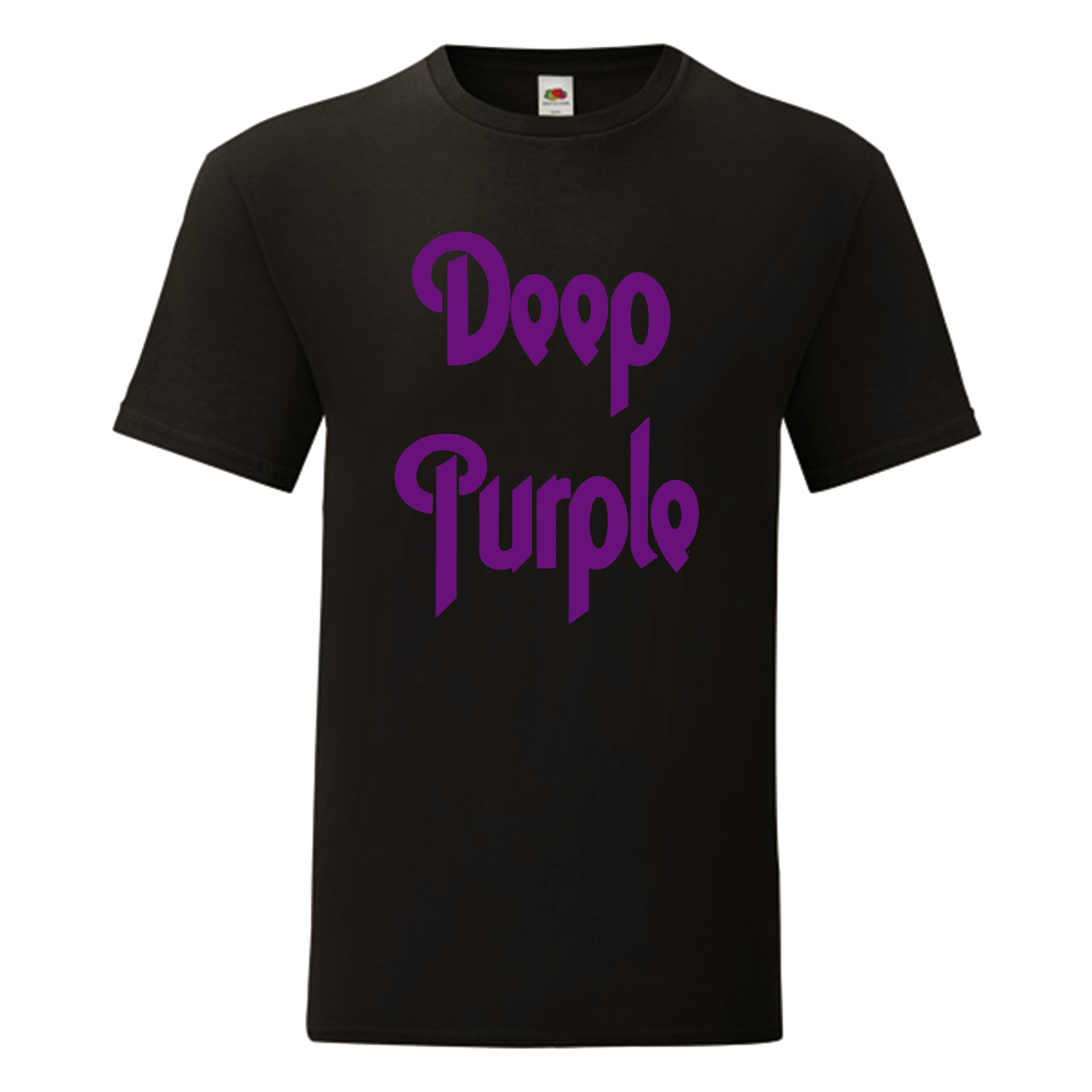 Camiseta Deep Purple negra - Logo