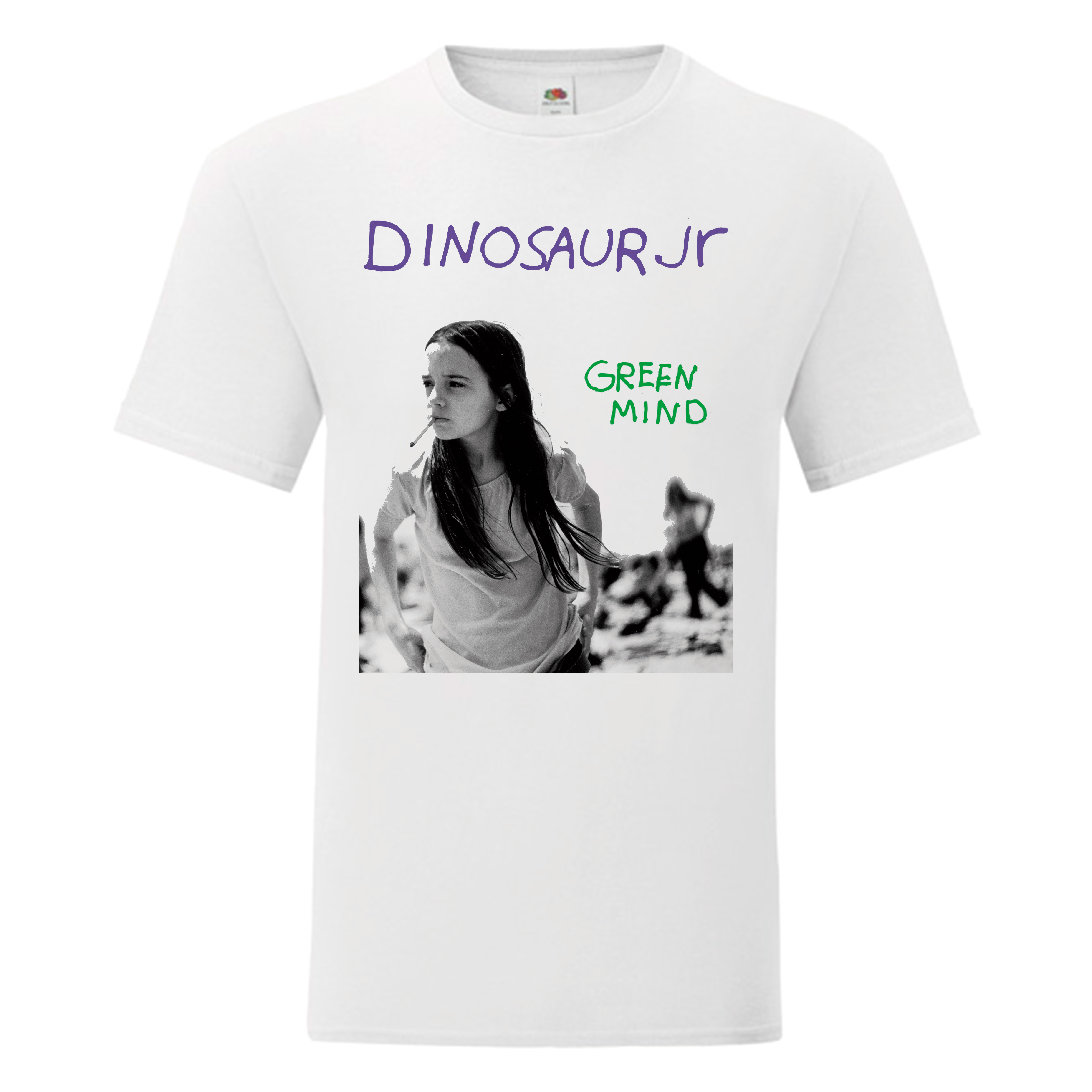 Camiseta Dinosaur Jr blanca - Green Mind