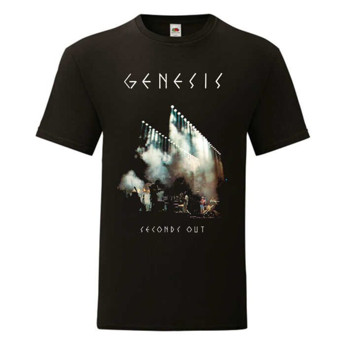 Camiseta Genesis negra -Seconds Out