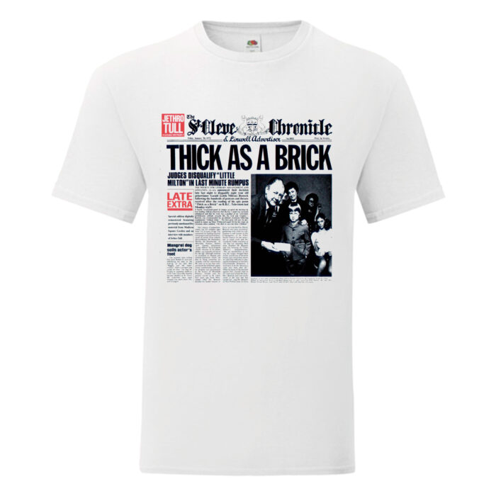 Camiseta Jethro Tull blanca - Thick As A Brick