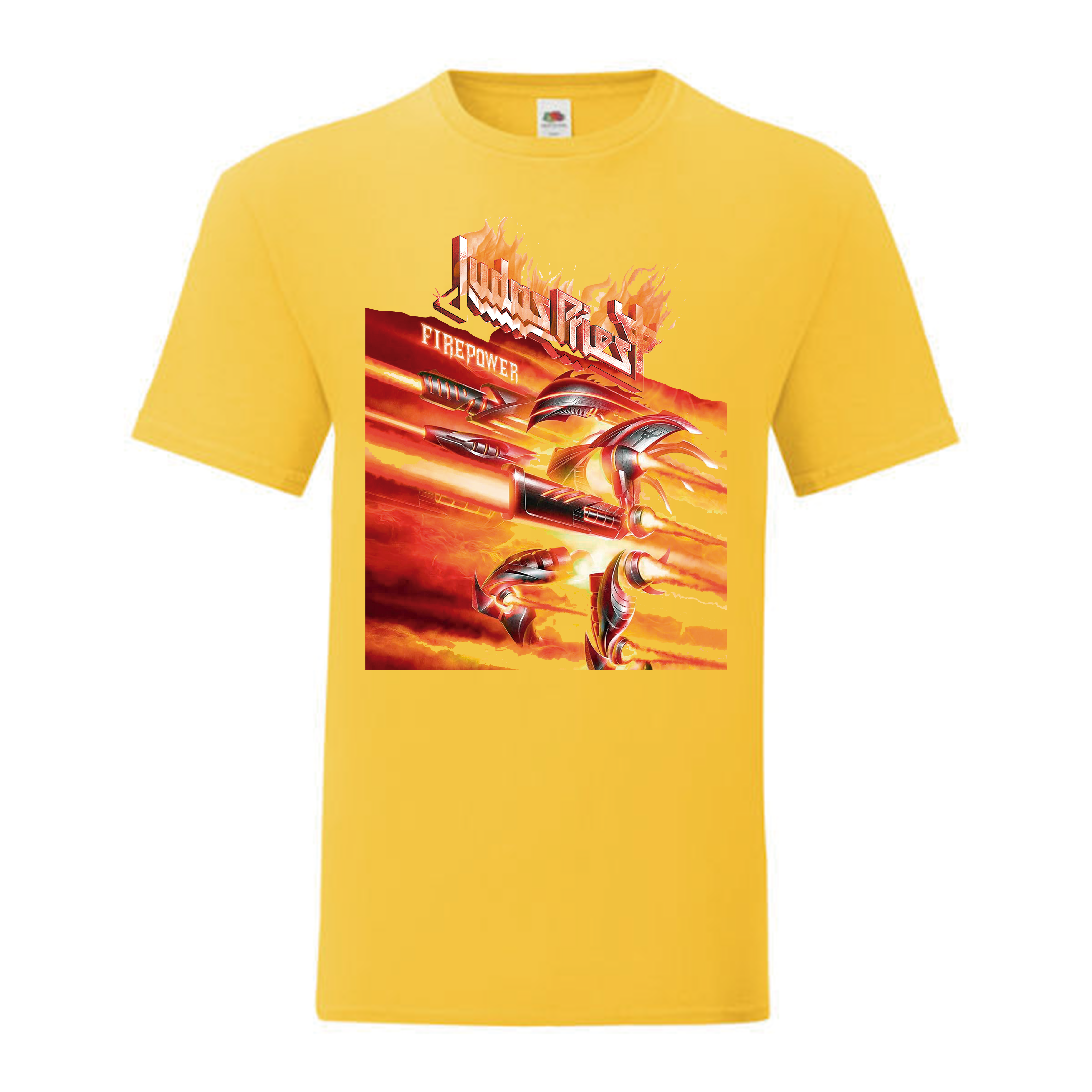 Camiseta Judas Priest amarilla - Firepower