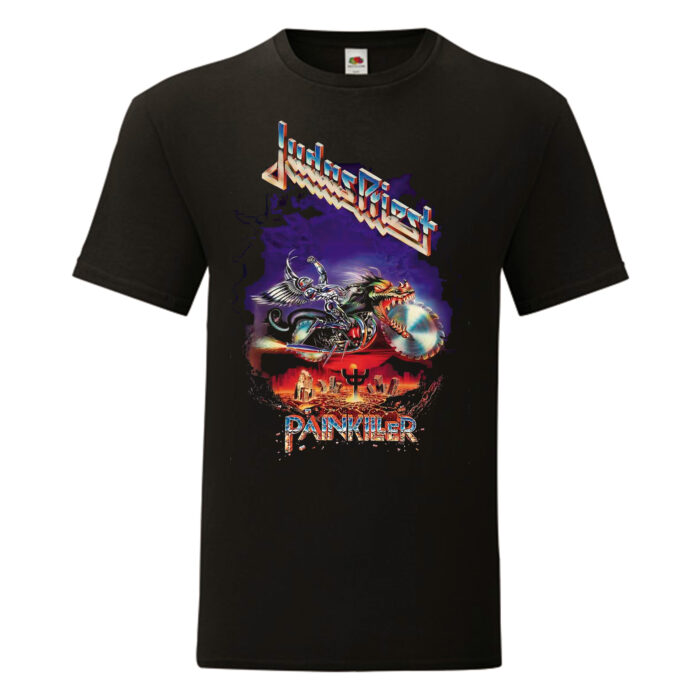 Camiseta Judas Priest negra - Painkiller