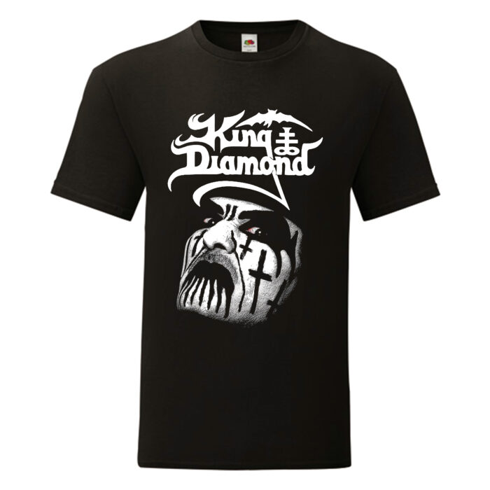 Camiseta King Diamond negra - Logo