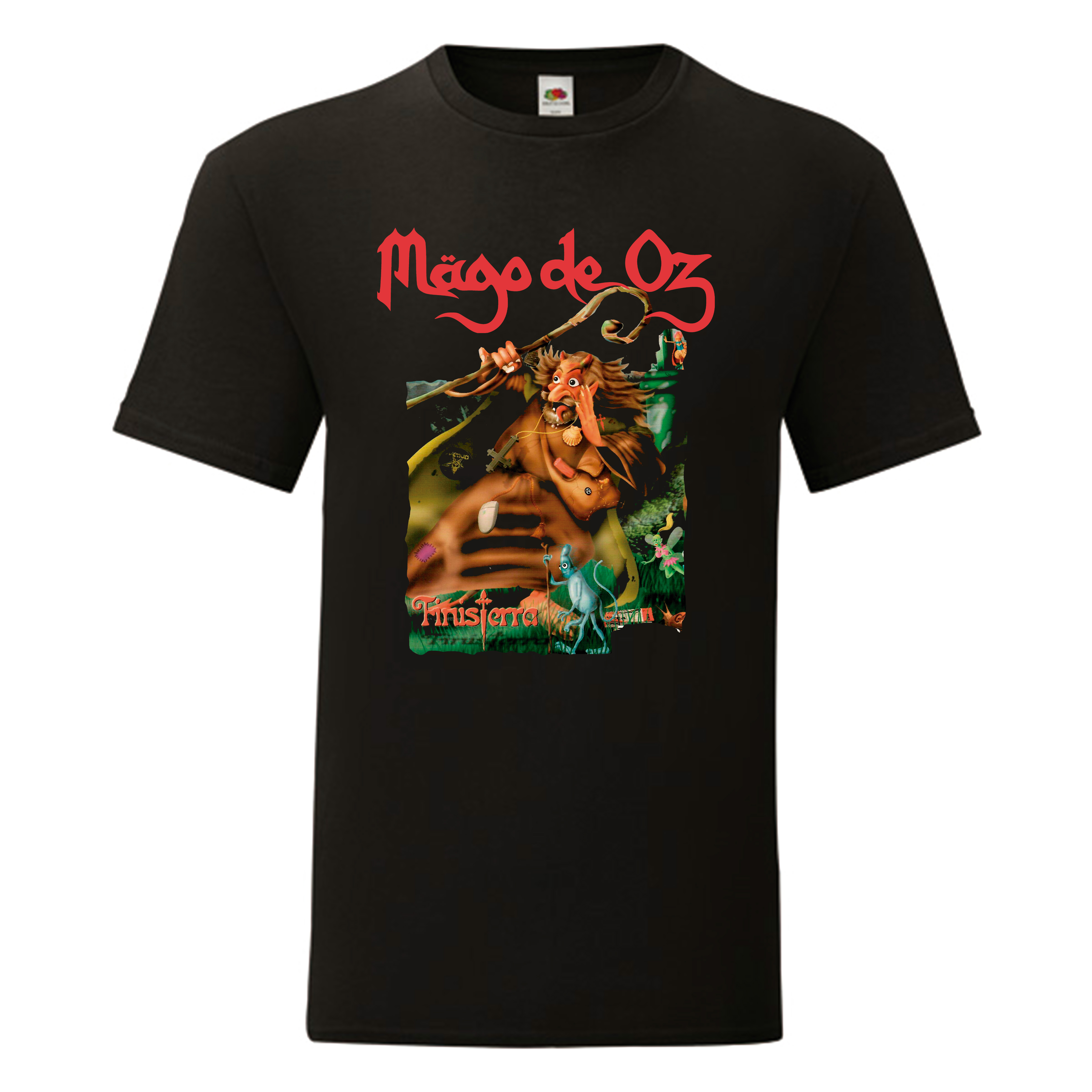 Camiseta Mago De Oz negra - Finisterra