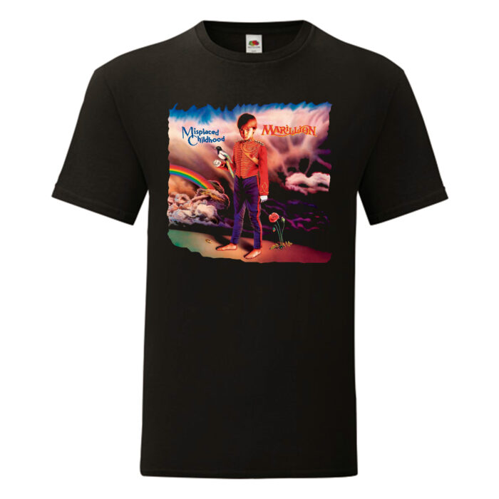Camiseta Marillion negra - Misplaced Childhood