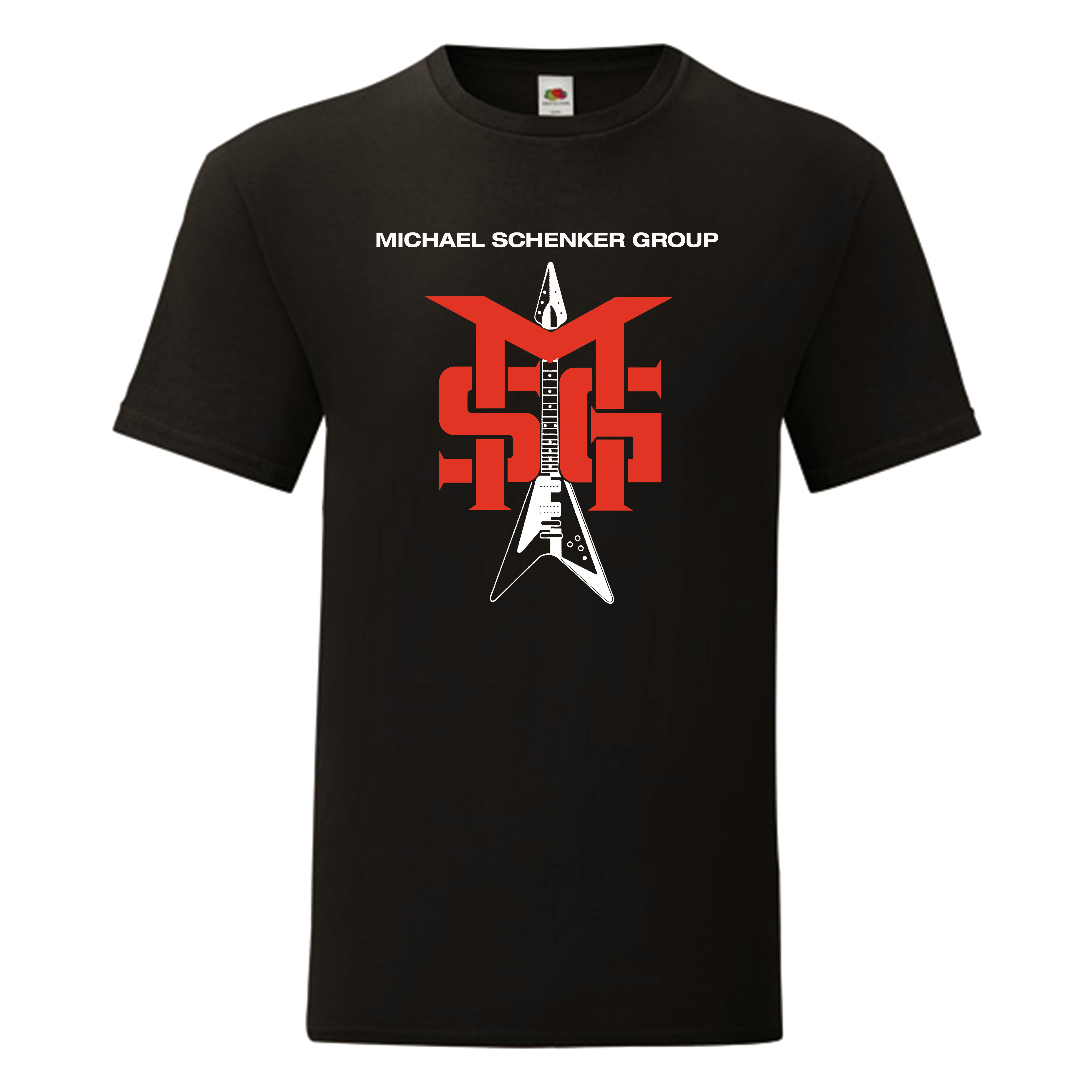 Camiseta Michael Schenker Groupo negra - Logo