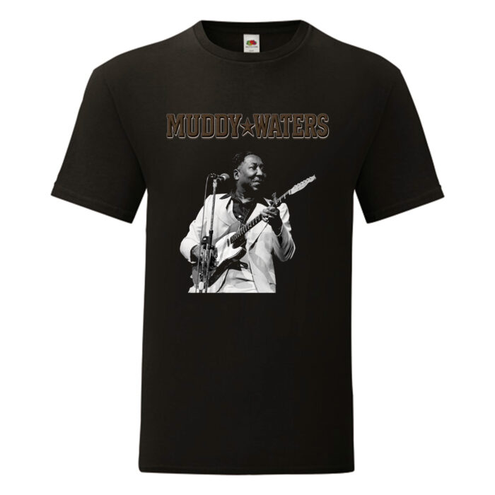 Camiseta Muddy Waters negra