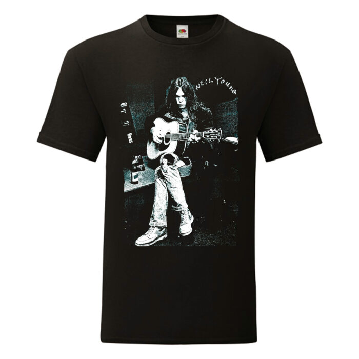 Camiseta Neil Young negra - Greatest Hits