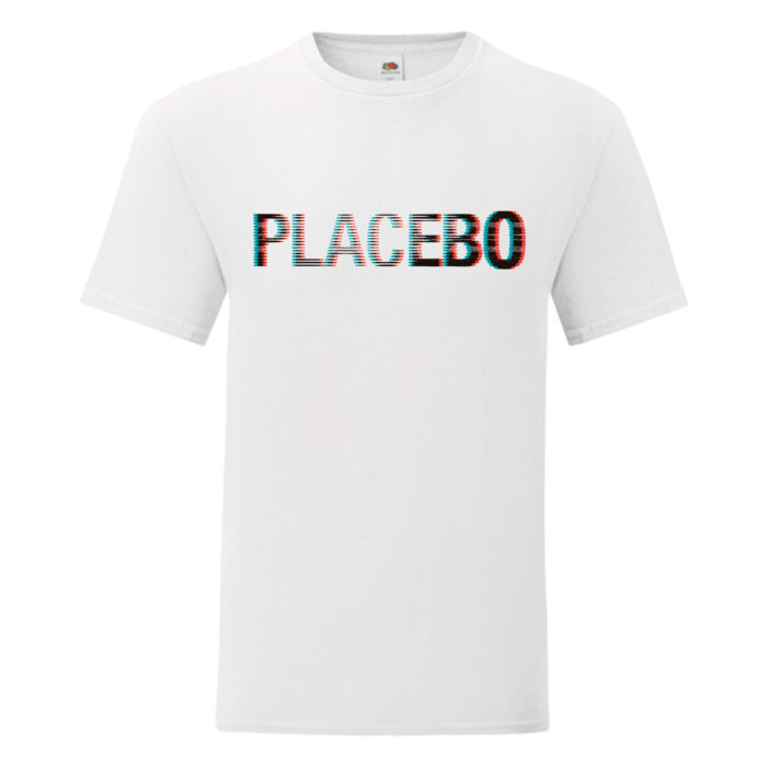 Camiseta Placebo blanca - Logo