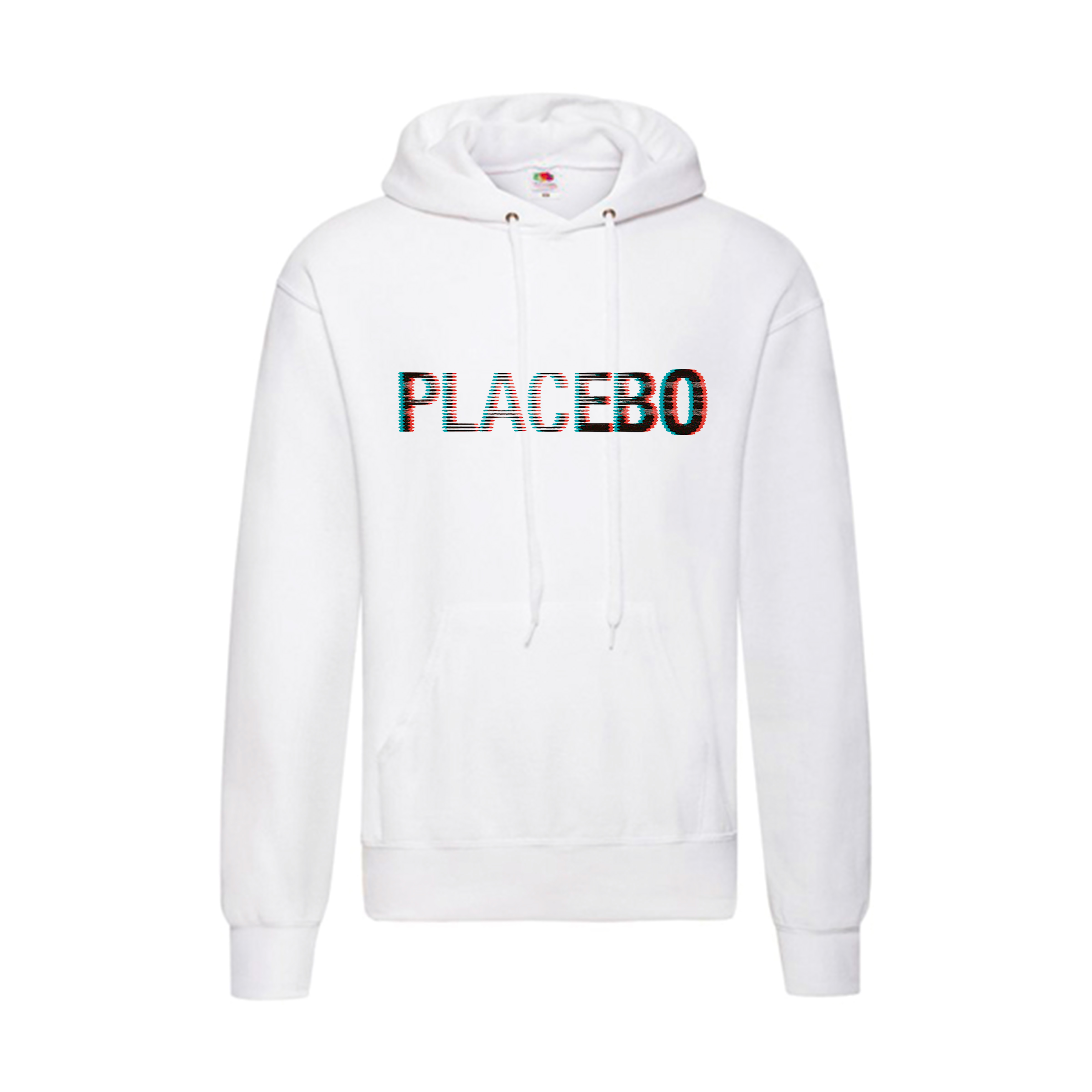 Sudadera Placebo blanca - Logo