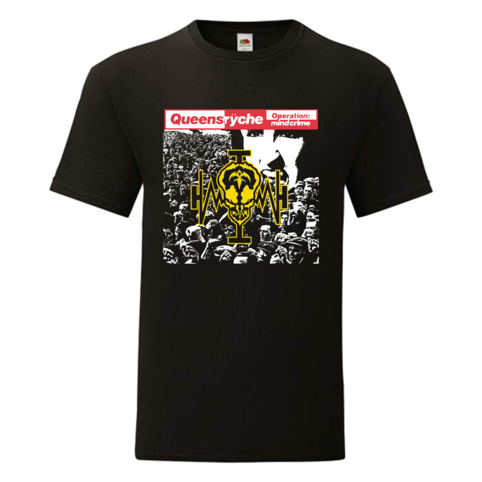 Camiseta Queensryche negra - Operation Mindcrime