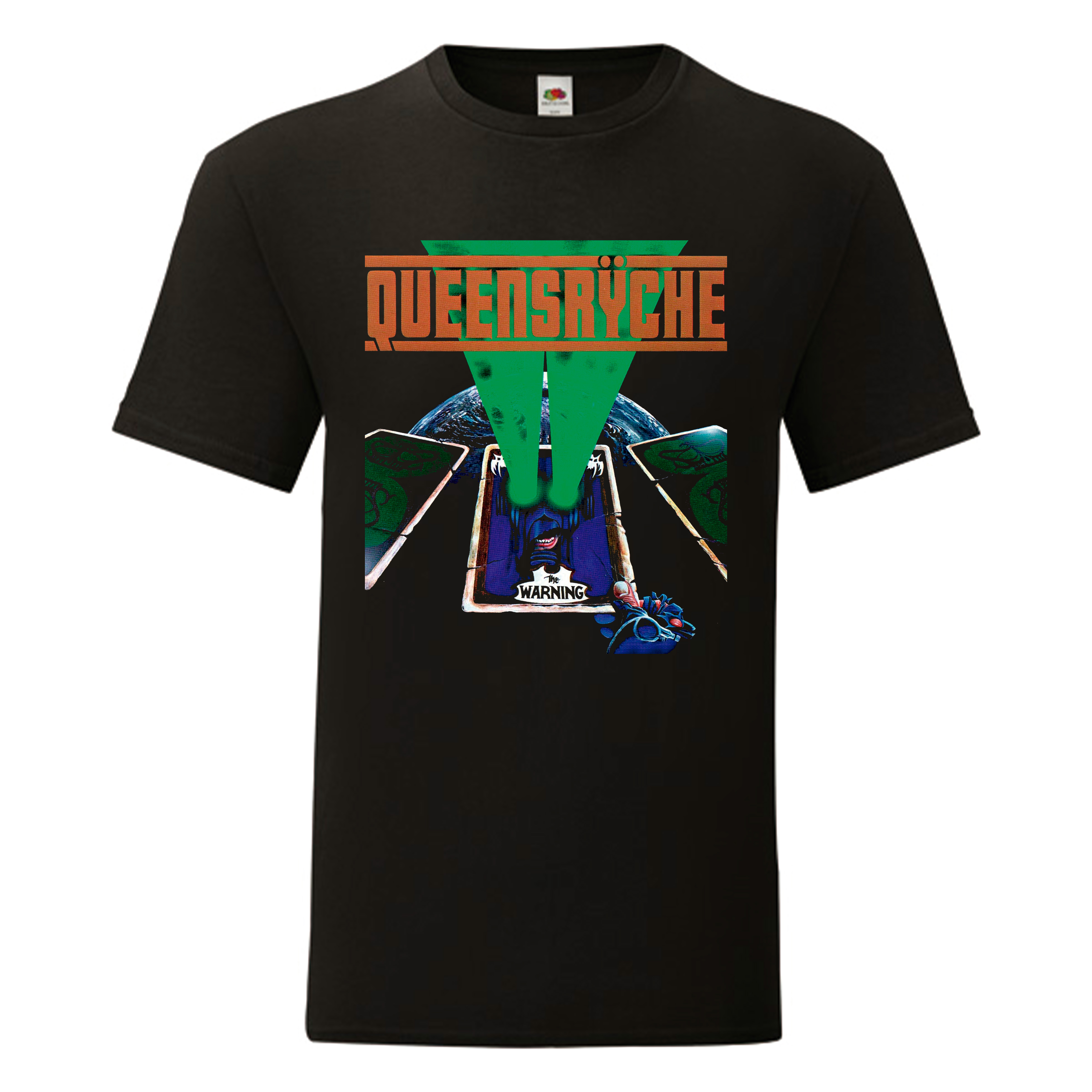 Camiseta Queensryche negra - The Warning