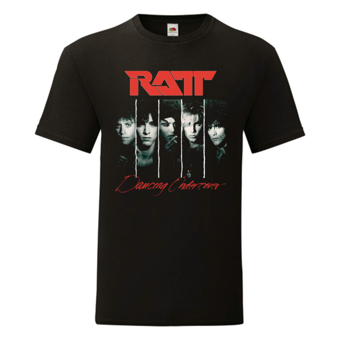 Camiseta Ratt negra - Dancing Undercover