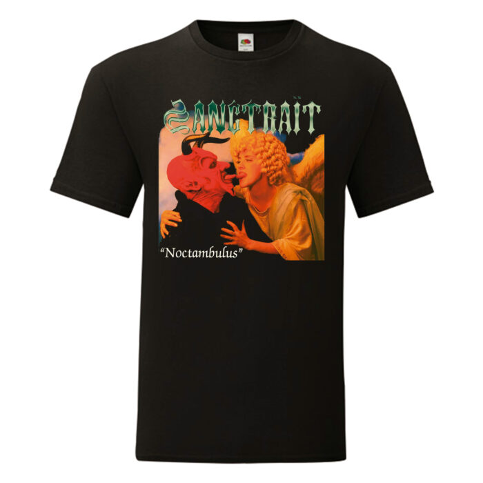 Camiseta Sangtraït negra - Noctambulus