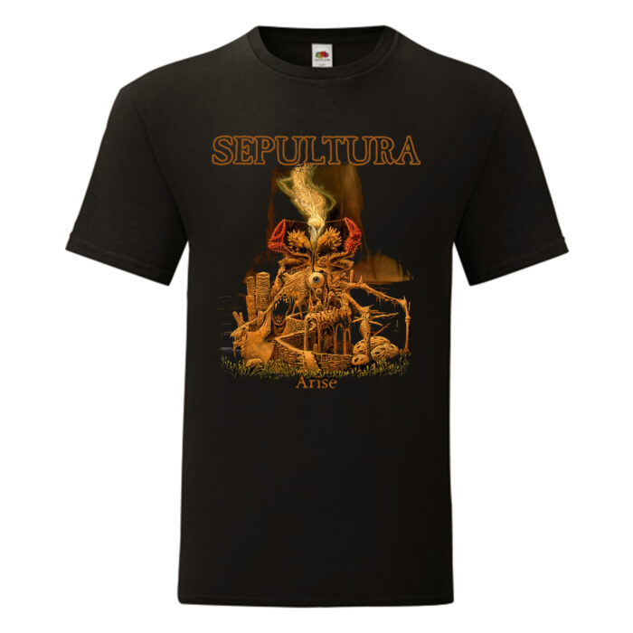 Camiseta Sepultura negra - Arise
