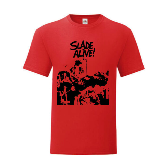 Camiseta Slade roja - Alive!