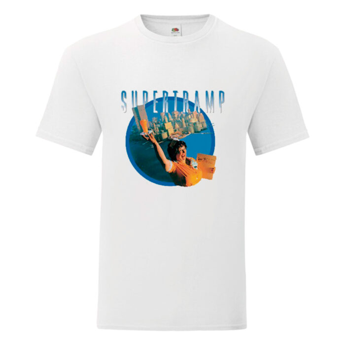 Camiseta Supertramp blanca - Breakfast In America