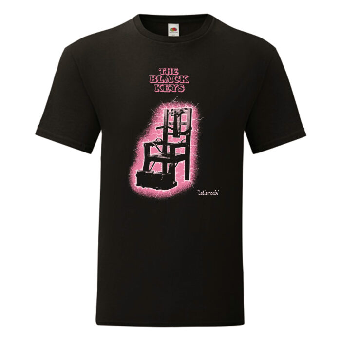 Camiseta Black Keys, The negra - Let's Rock