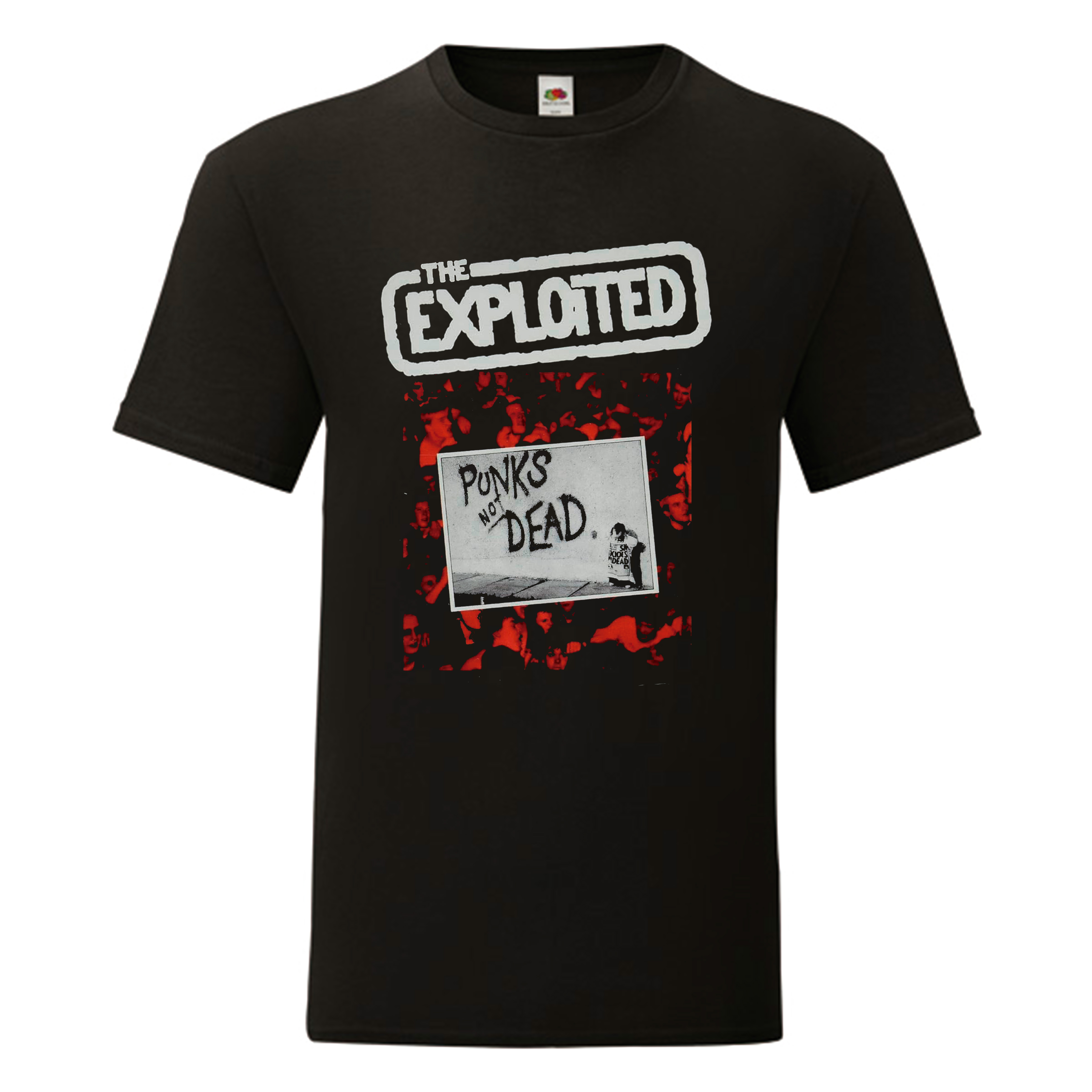 Camiseta Exploited, The negra - Punks Not Dead