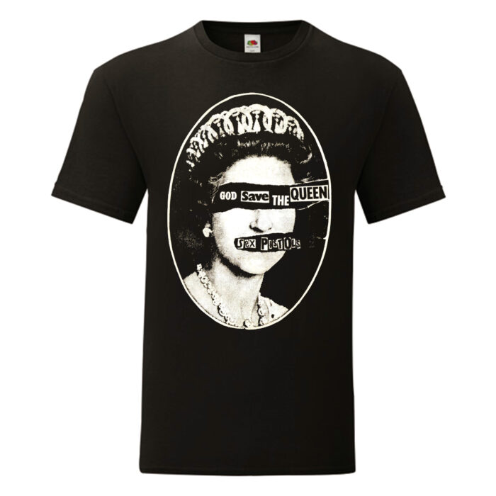 Camiseta Sex Pistols negra - God Save The Queen