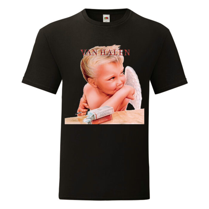 Camiseta Van Halen negra - 1984