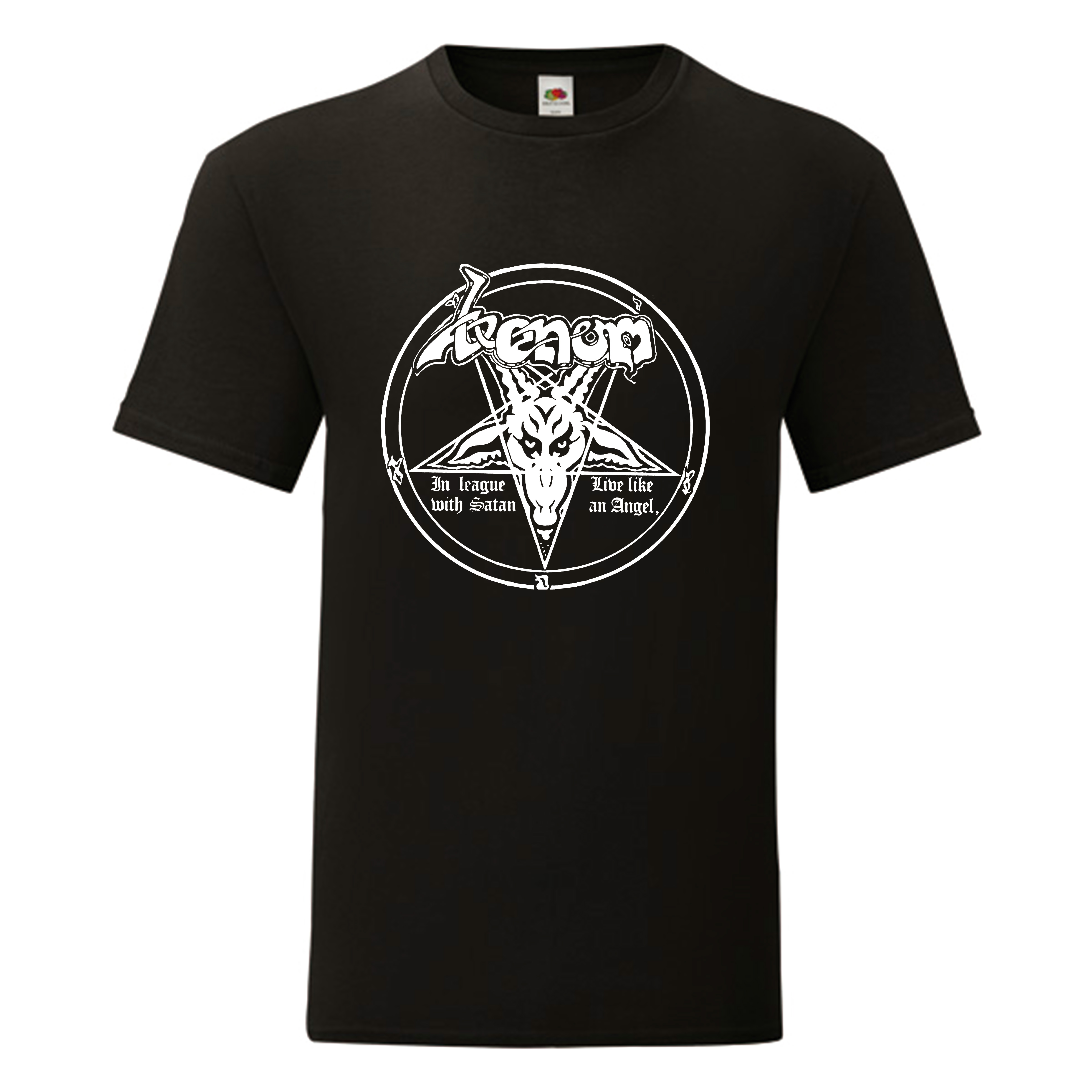 Camiseta Venom negra - In League With Satan