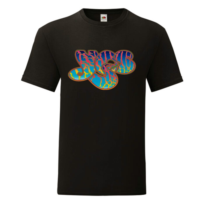 Camiseta Yes negra - Logo