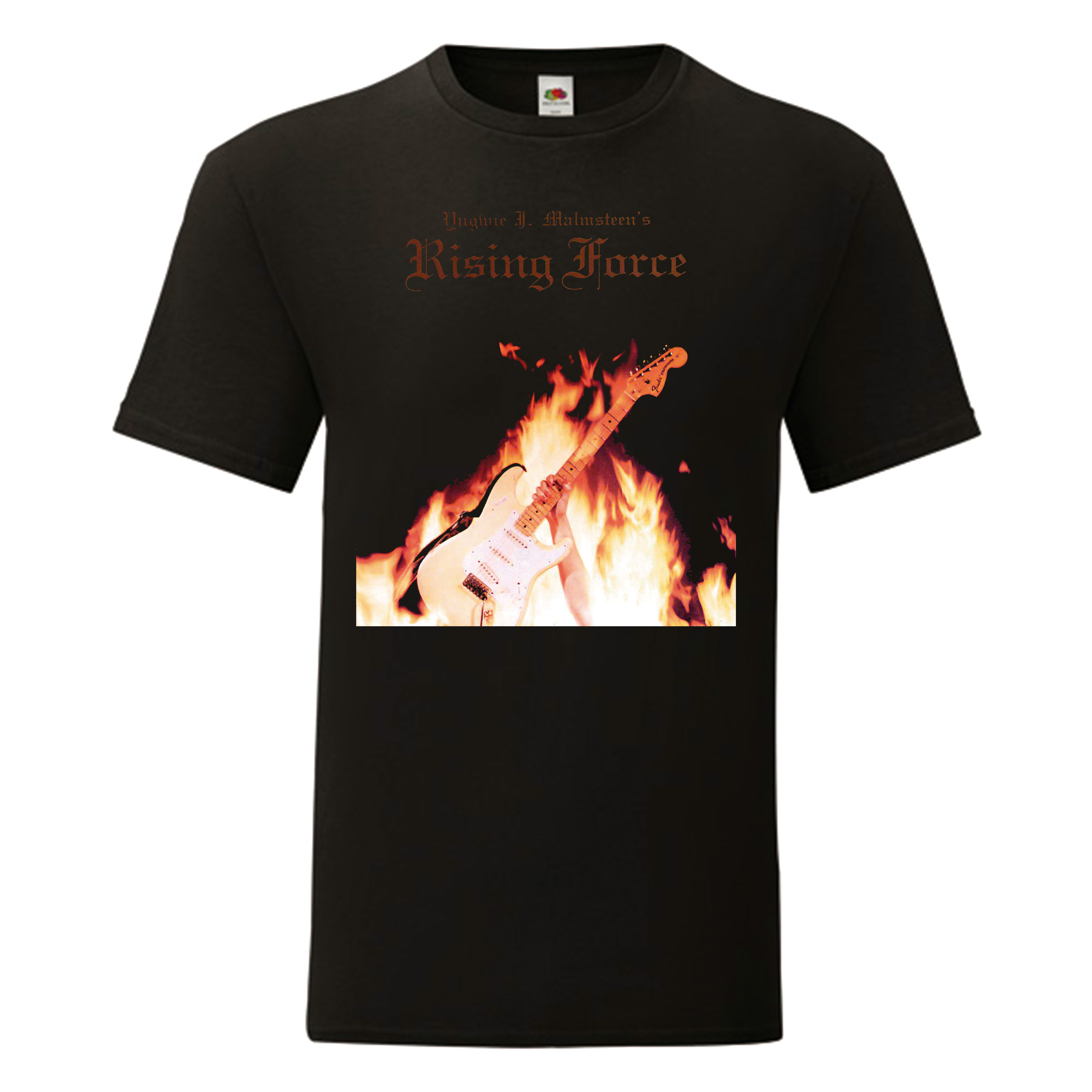 Camiseta Yngwie Malmsteen negra - Rising Force