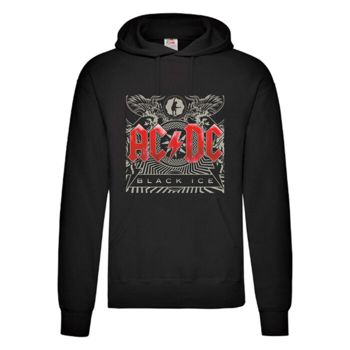 Sudadera ACDC negra - Black Ice