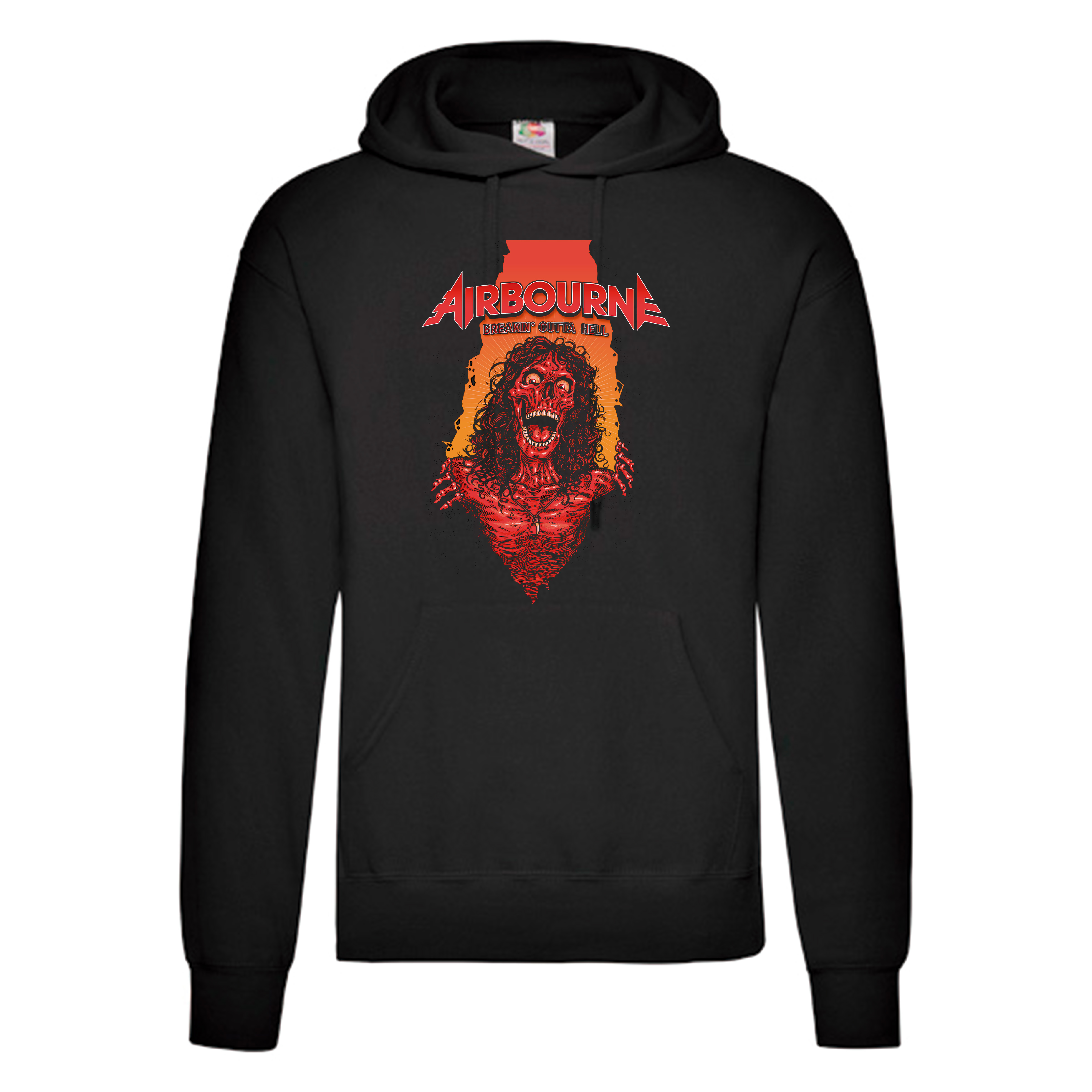 Sudadera Airbourne negra - Breakin' Outta Hell