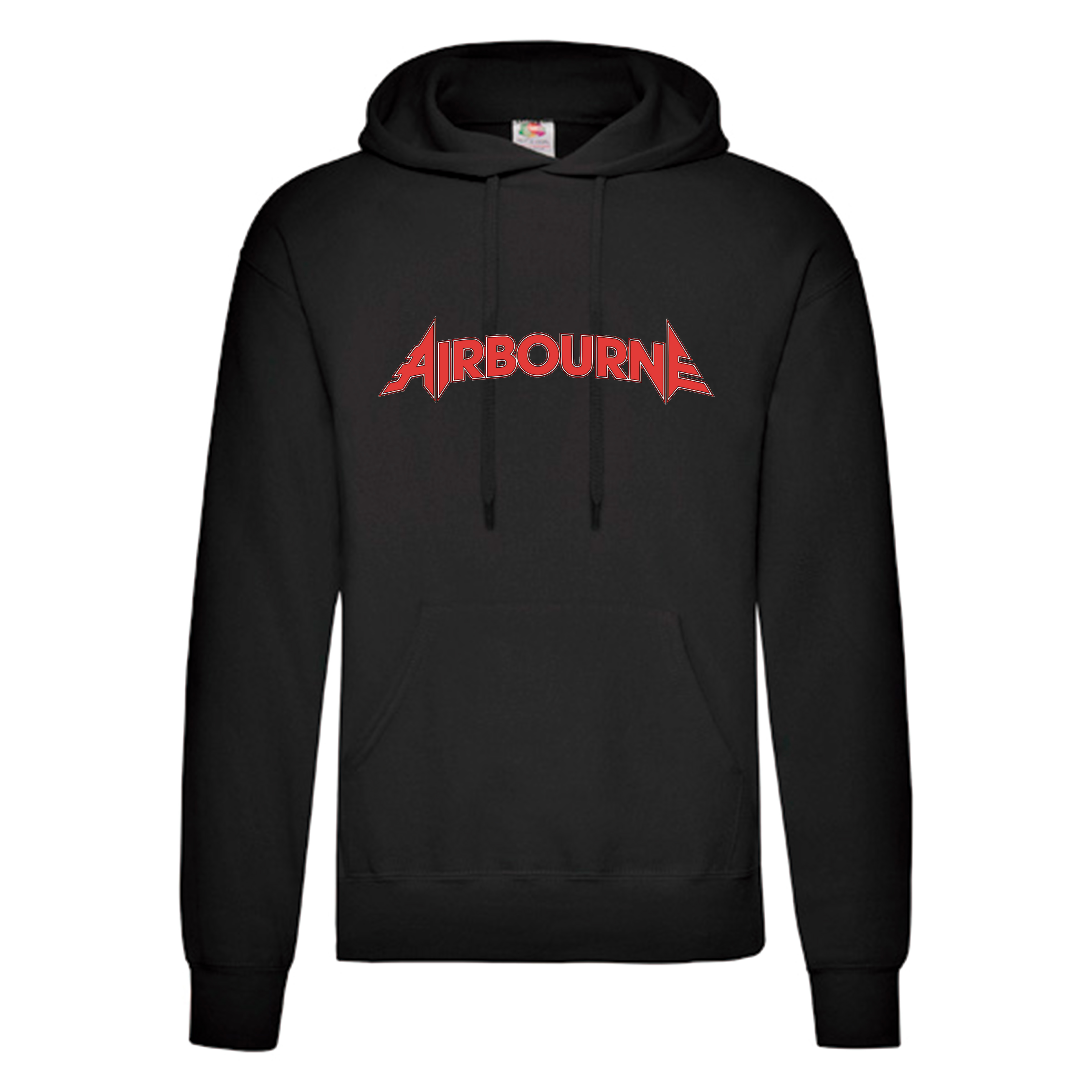Sudadera Airbourne negra -Logo