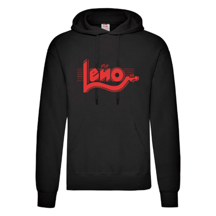Sudadera Leño negra - Logo