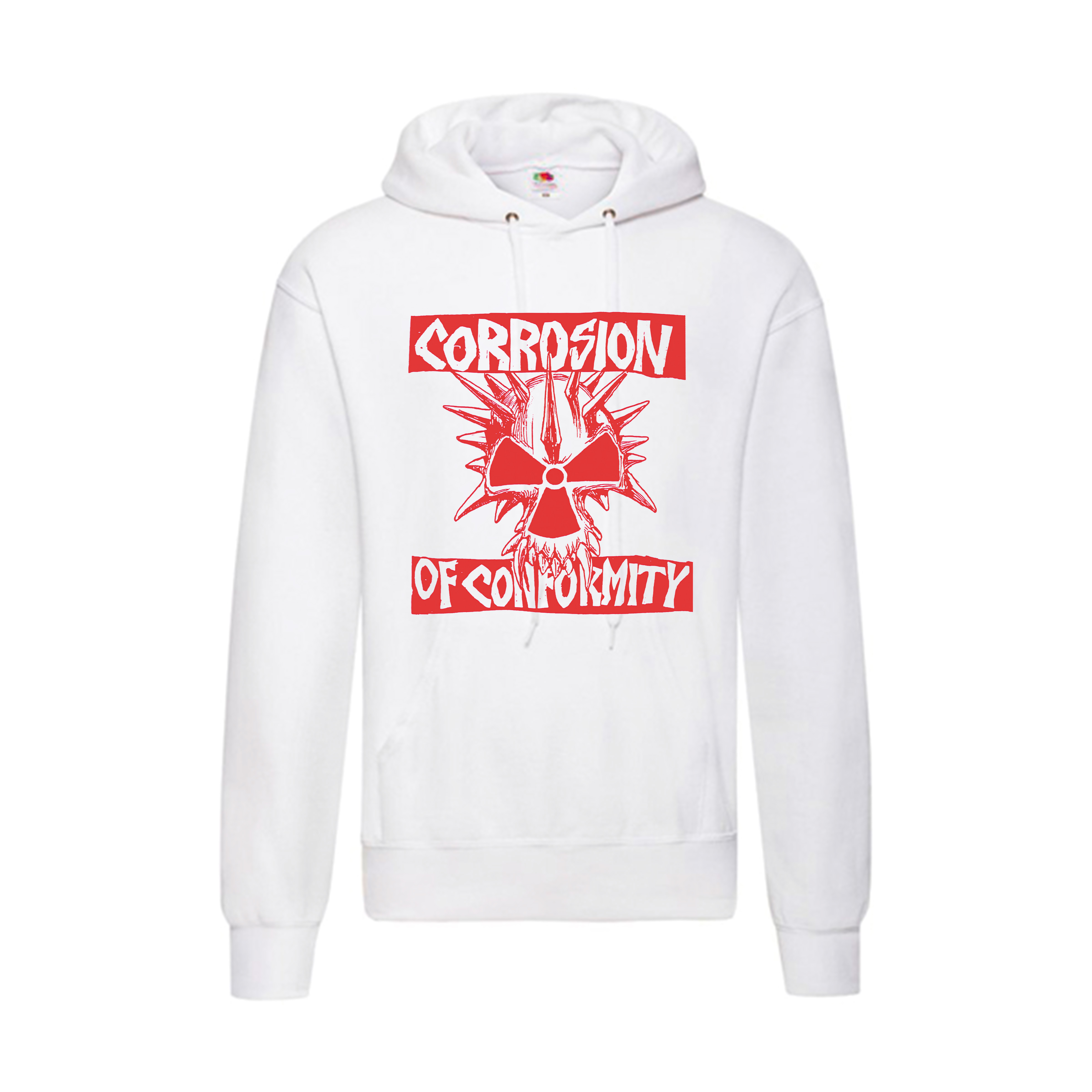 Sudadera Corrosion Of Conformity blanca - Eye For An Eye