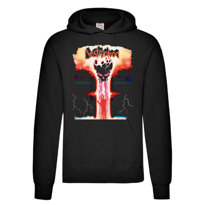Sudadera Destruction negra - Infernal Overkill