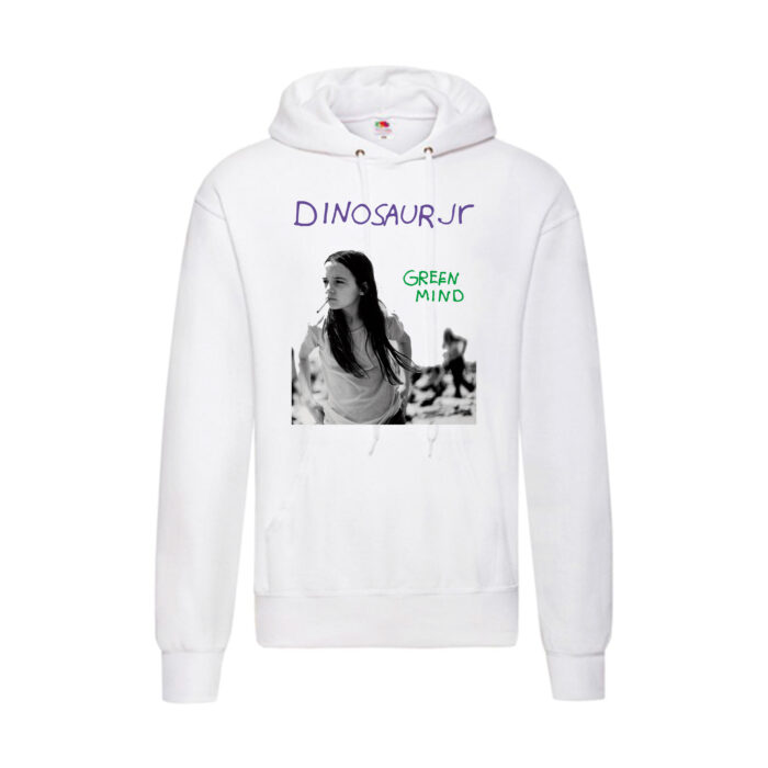 Sudadera Dinosaur Jr blanca - Green Mind
