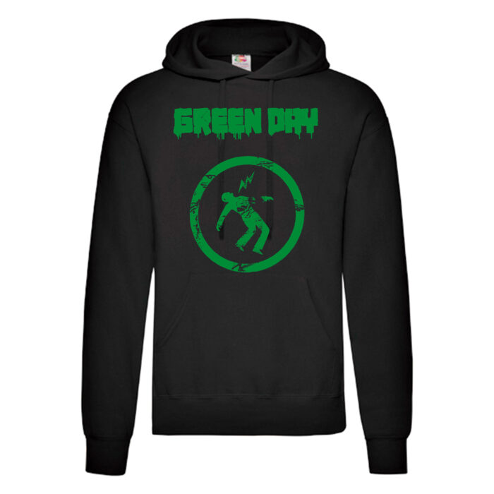 Sudadera Green Day negra - Warning