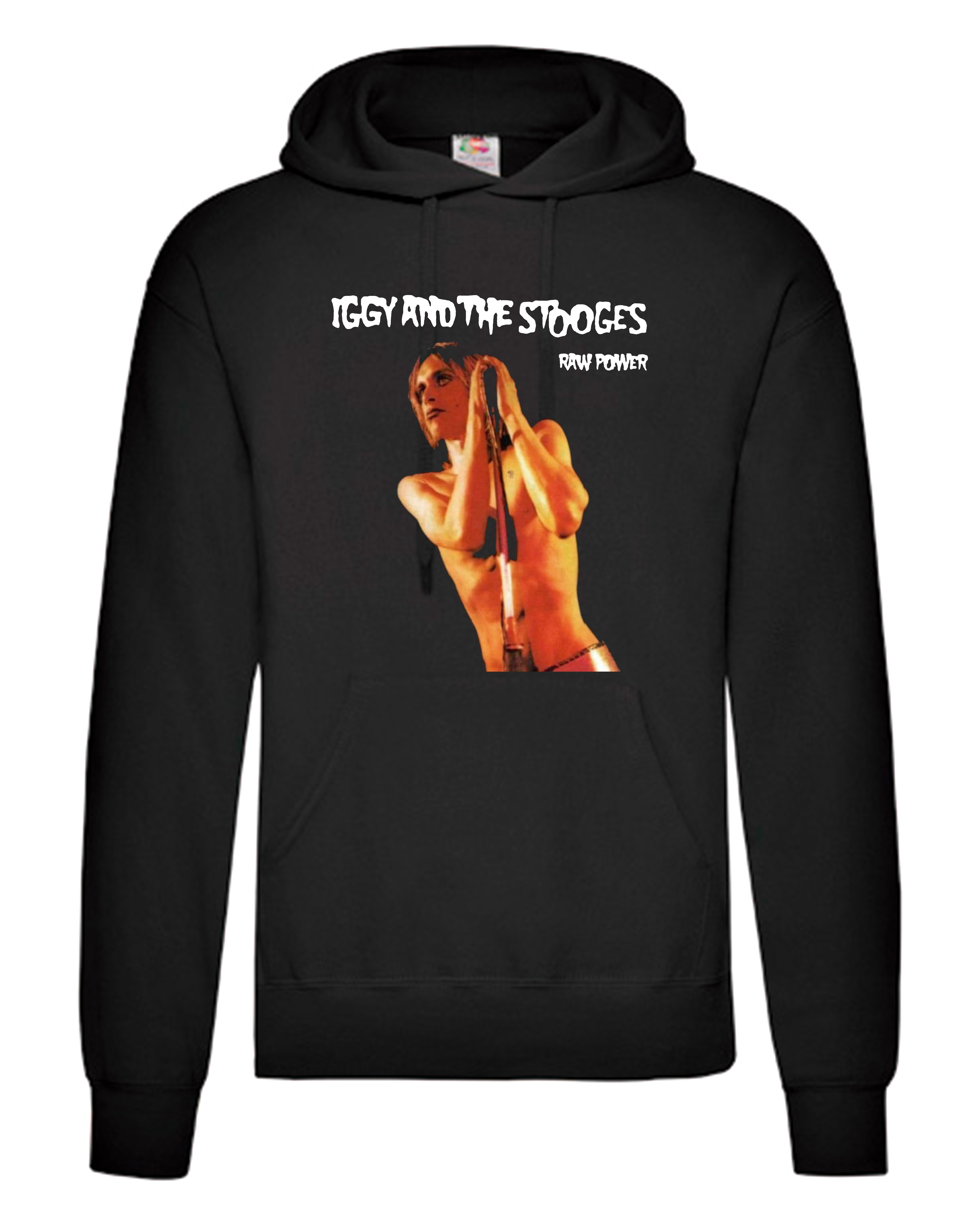 Sudadera Iggy And The Stooges negra - Raw Power