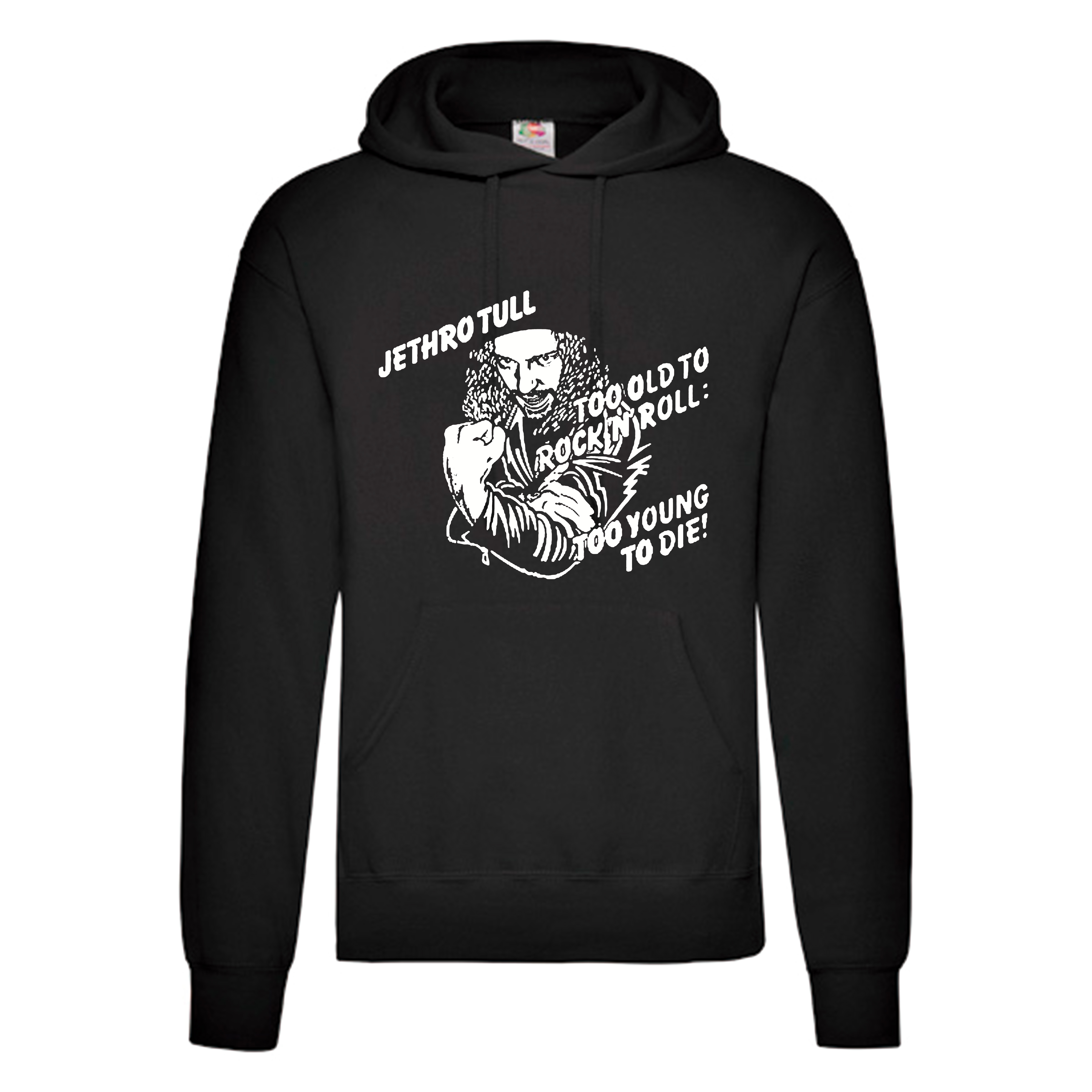 Sudadera Jethro Tull negra - Too Old To Rock And Roll: Too Young To Die