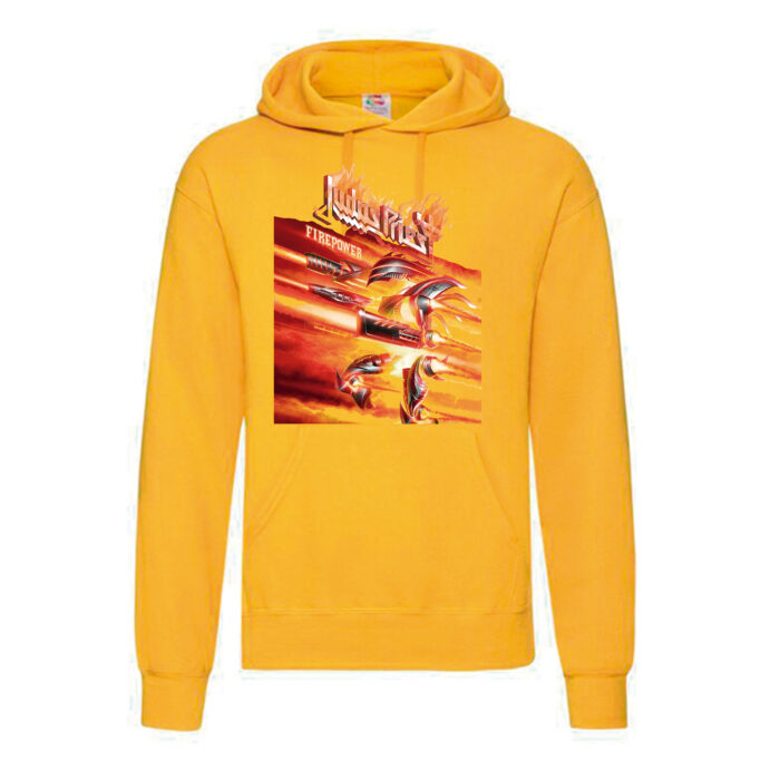 Sudadera Judas Priest amarilla - Firepower